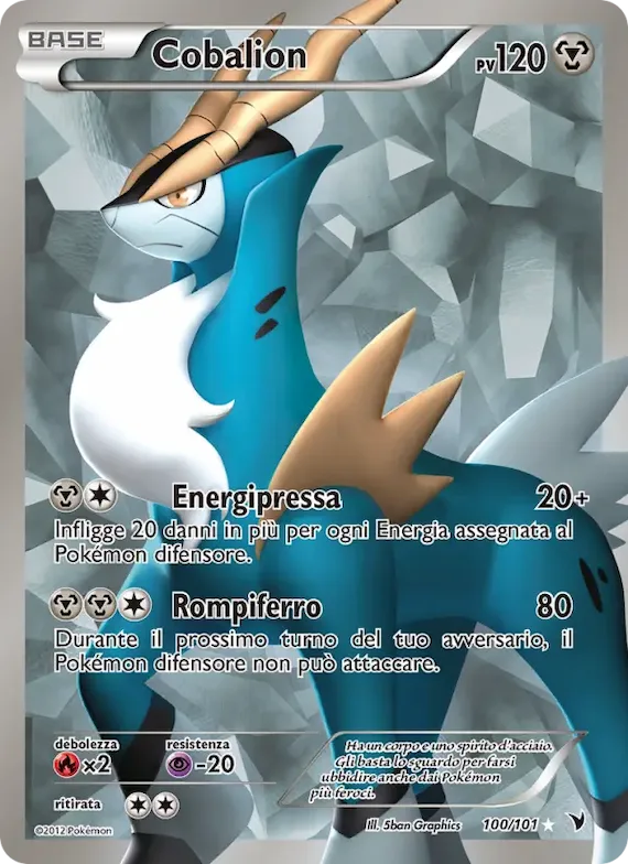 Cobalion 100 – Vittorie Regali