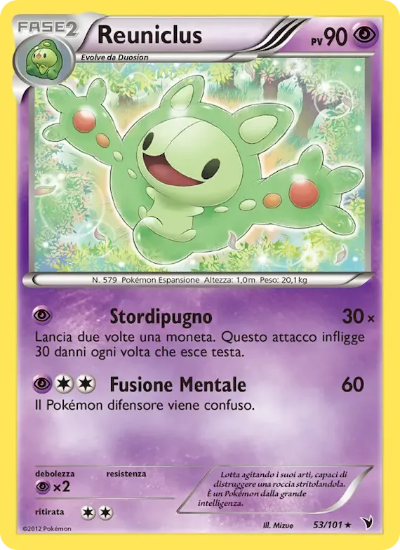 Reuniclus 53 – Vittorie Regali