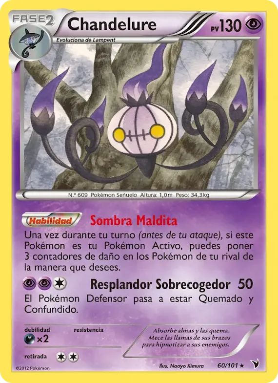 Chandelure 60 – Nobles Victorias