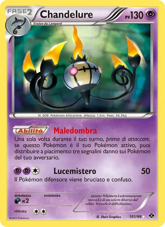 Chandelure 101 – Destini Futuri