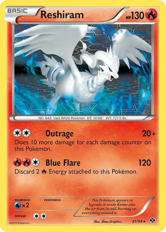 Reshiram #21 – Next Destinies