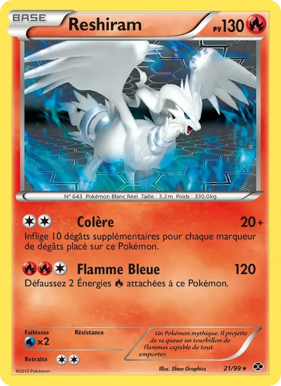 Reshiram 21 – Destinées Futures