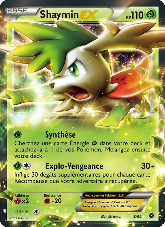 Shaymin-EX 5 – Destinées Futures