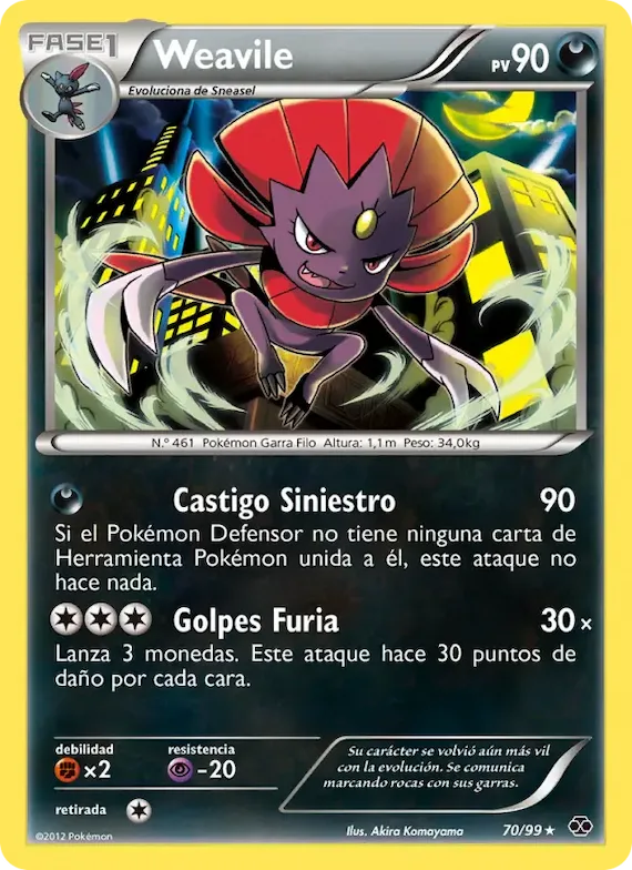 Weavile 70 – Próximos Destinos