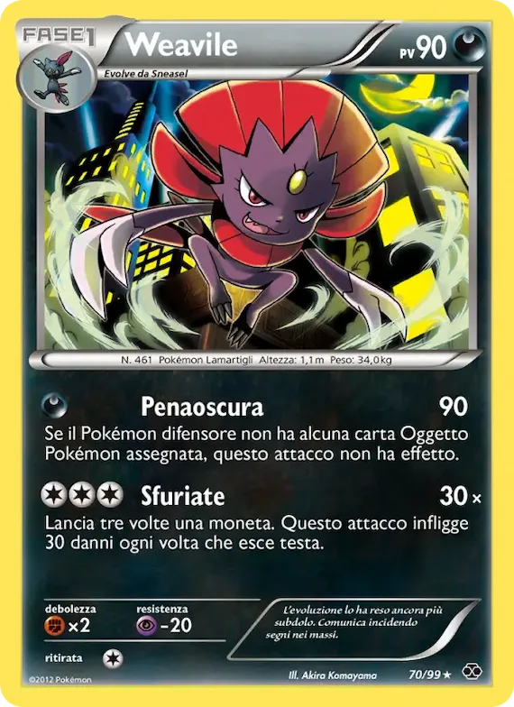 Weavile 70 – Destini Futuri
