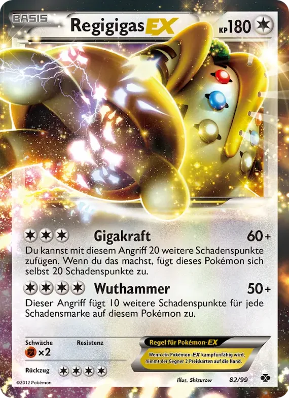 Regigigas-EX 82 – Kommende Schicksale