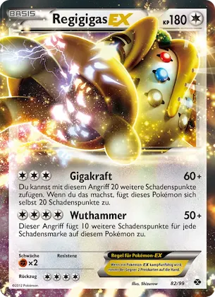Regigigas-EX Nr. 82 – Kommende Schicksale