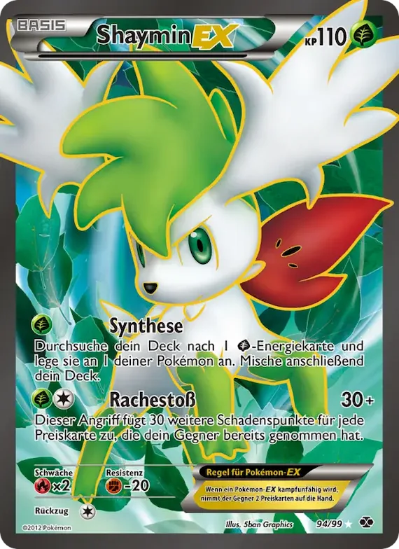 Shaymin-EX 94 – Kommende Schicksale