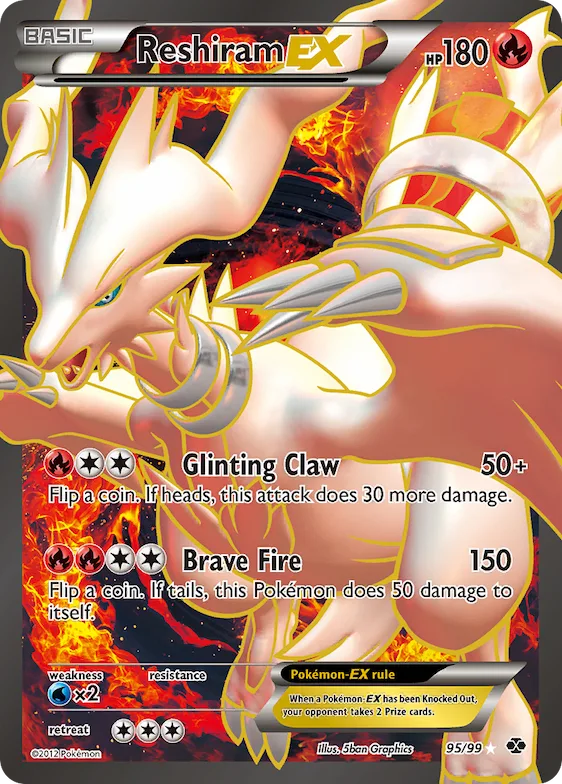 Reshiram-EX #95 – Next Destinies