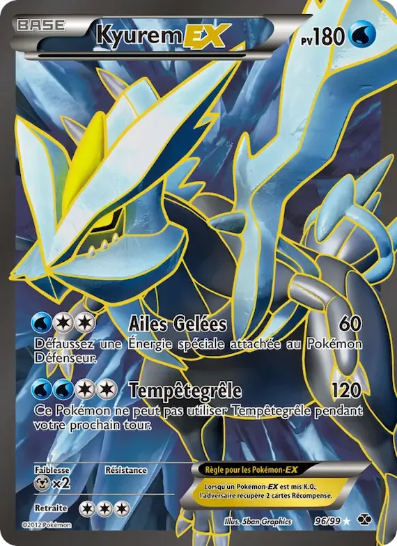 Kyurem-EX 96 – Destinées Futures