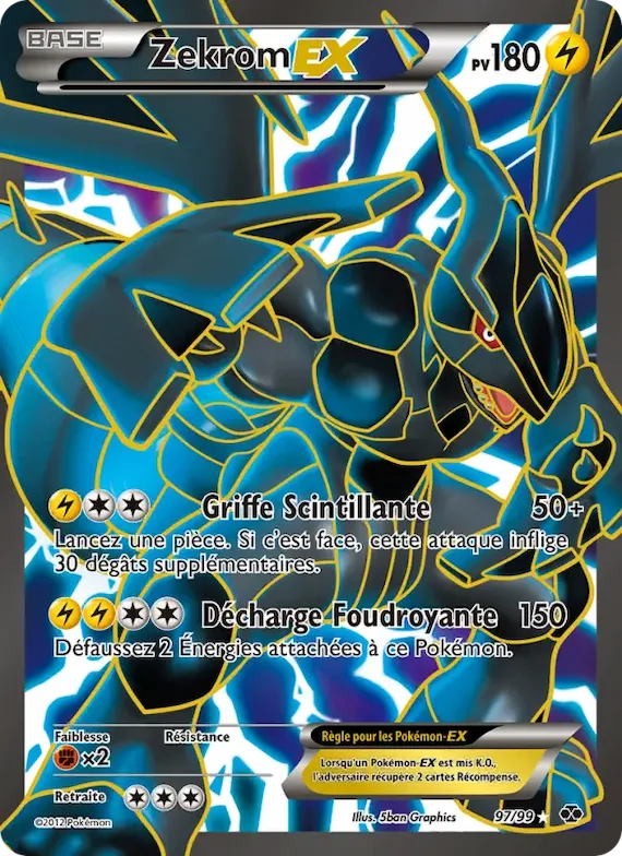 Zekrom-EX 97 – Destinées Futures