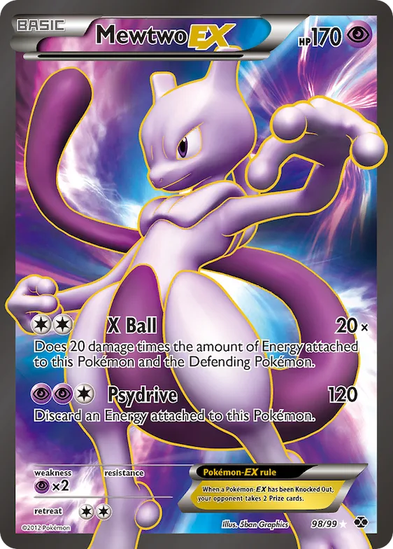 Mewtwo-EX #98 – Next Destinies