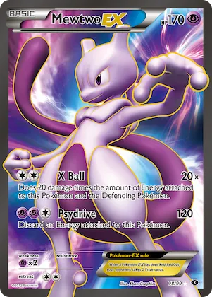 Mewtwo-EX #98 – Next Destinies