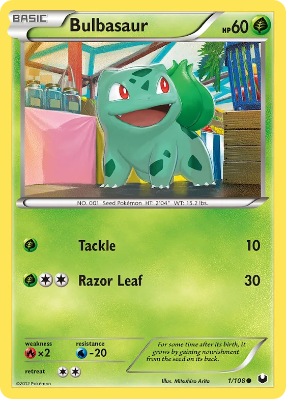 Bulbasaur #1 – Dark Explorers