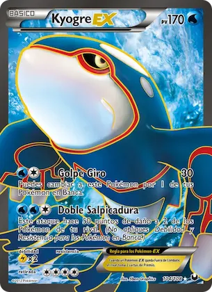 Kyogre-EX 104 – Oscuros Exploradores