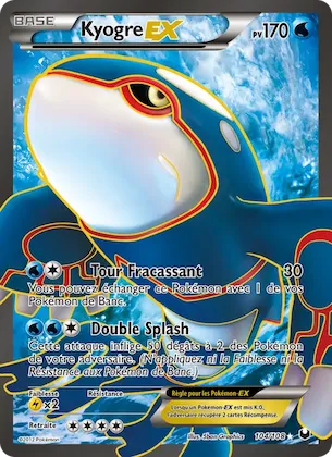 Kyogre-EX 104 – Explorateurs Obscurs