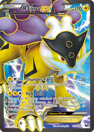 Raikou-EX #105 – Dark Explorers