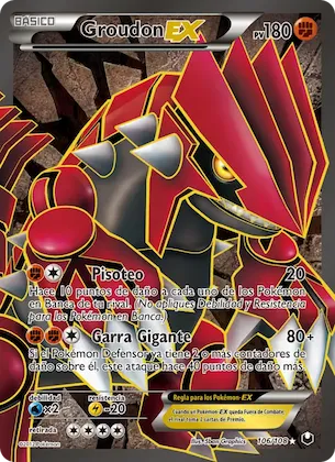 Groudon-EX 106 – Oscuros Exploradores