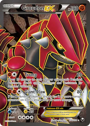 Groudon-EX #106 – Dark Explorers