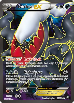 Darkrai-EX #107 – Dark Explorers