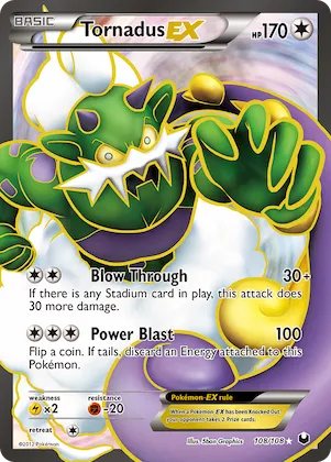 Tornadus-EX #108 – Dark Explorers