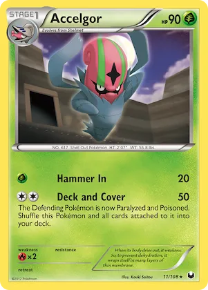 Accelgor #11 – Dark Explorers