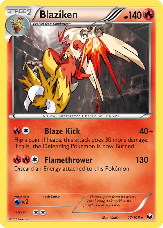 Blaziken #17 – Dark Explorers