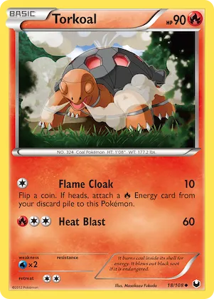 Torkoal #18 – Dark Explorers