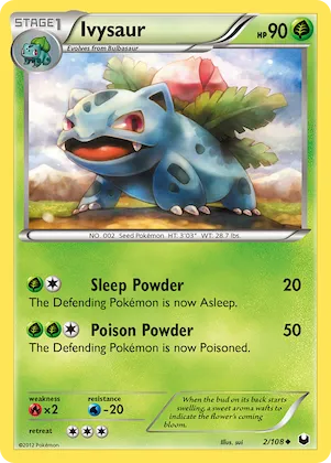 Ivysaur #2 – Dark Explorers