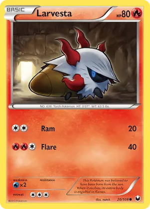 Larvesta #20 – Dark Explorers