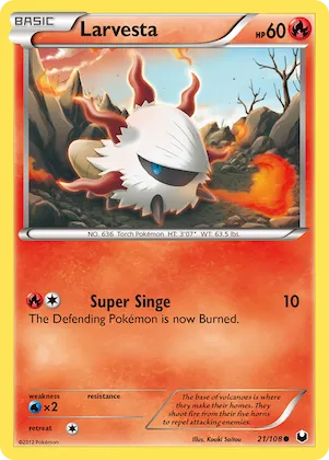 Larvesta #21 – Dark Explorers