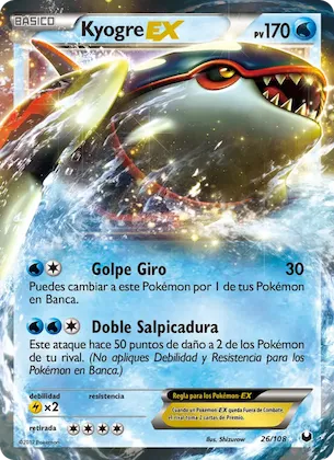Kyogre-EX 26 – Oscuros Exploradores