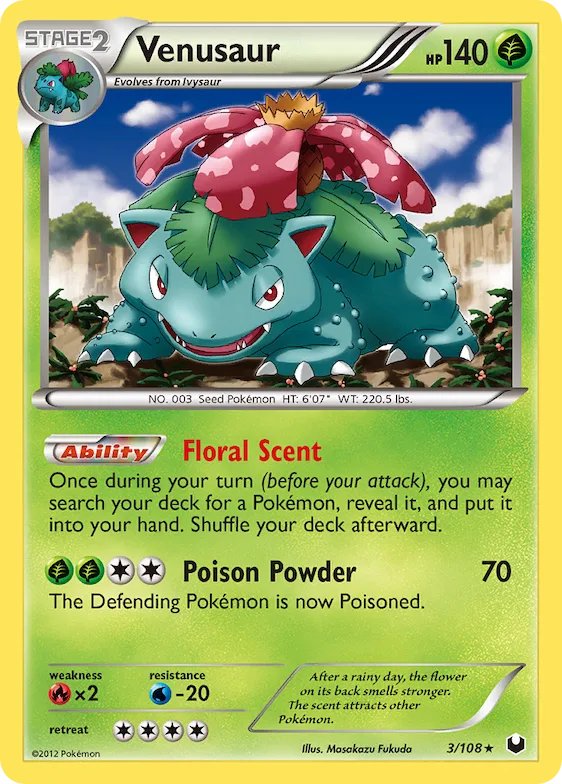 Venusaur #3 – Dark Explorers