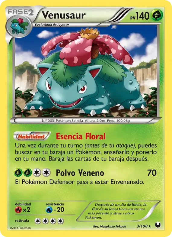 Venusaur 3 – Oscuros Exploradores