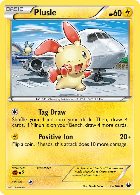 Plusle #39 – Dark Explorers