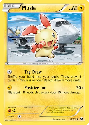Plusle #39 – Dark Explorers
