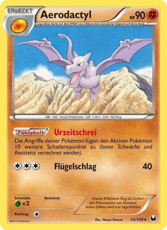 Aerodactyl 53 – Erforscher der Finsternis
