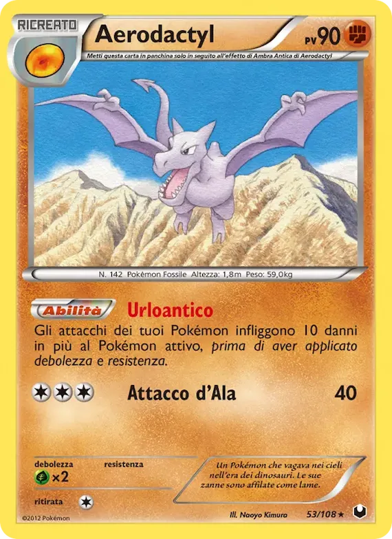 Aerodactyl 53 – Esploratori delle Tenebre