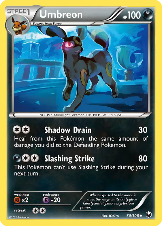 Umbreon #60 – Dark Explorers