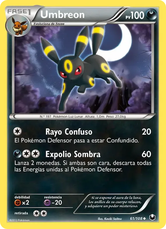 Umbreon 61 – Oscuros Exploradores