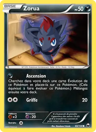 Zorua n° 69 – Explorateurs Obscurs