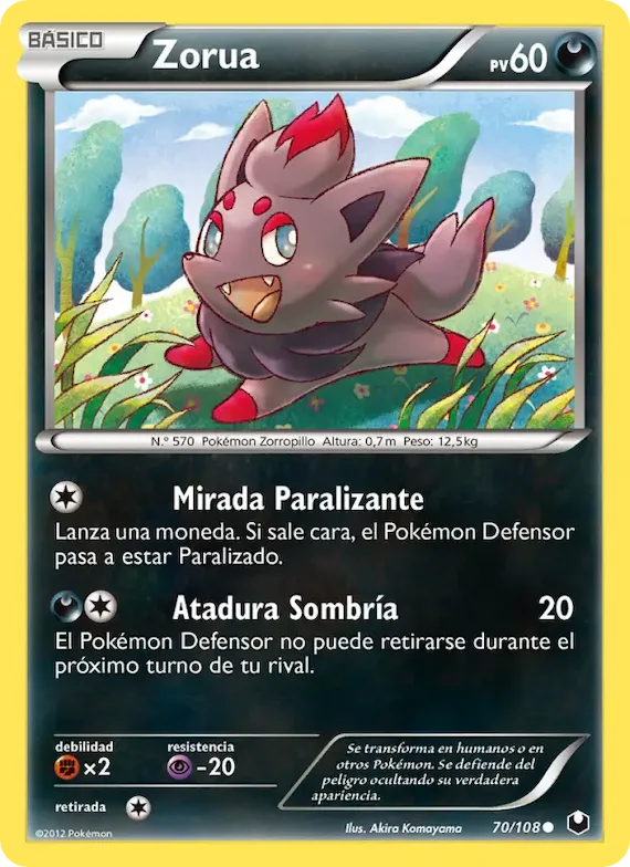 Zorua 70 – Oscuros Exploradores