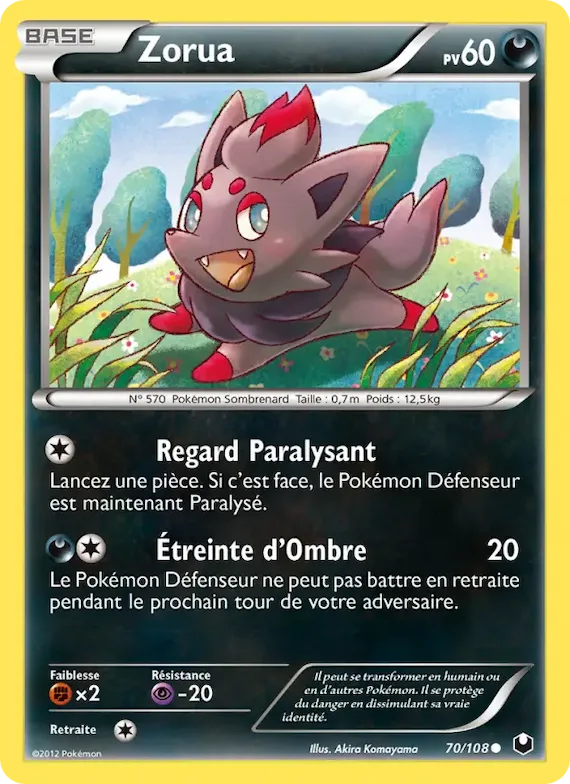 Zorua 70 – Explorateurs Obscurs