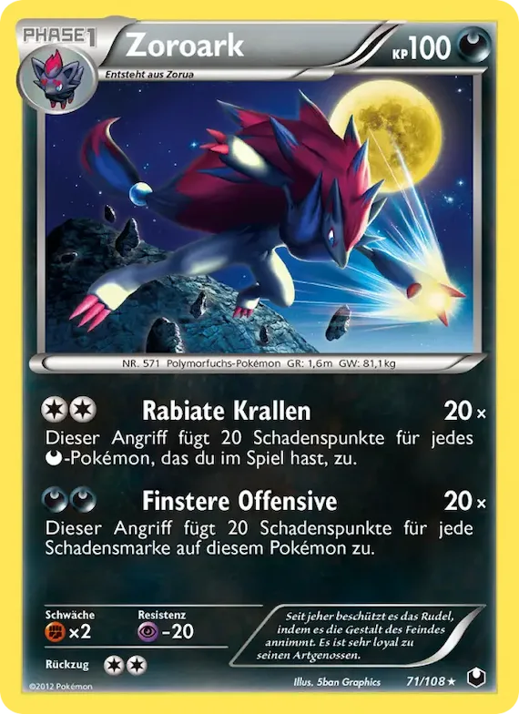 Zoroark 71 – Erforscher der Finsternis