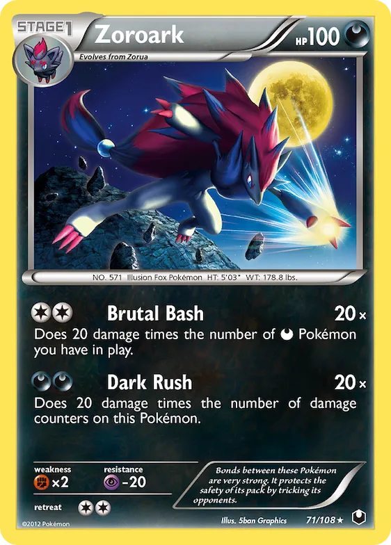 Zoroark #71 – Dark Explorers