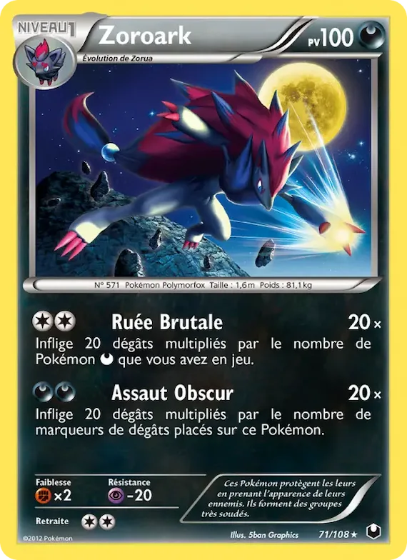 Zoroark 71 – Explorateurs Obscurs