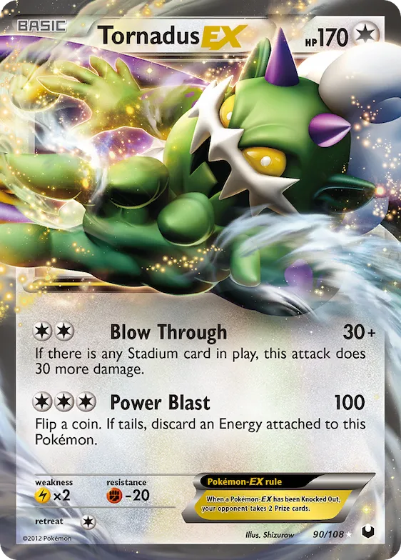 Tornadus-EX #90 – Dark Explorers