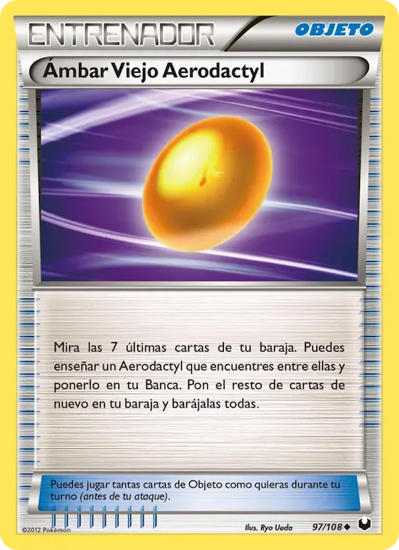 Ámbar Viejo Aerodactyl 97 – Oscuros Exploradores