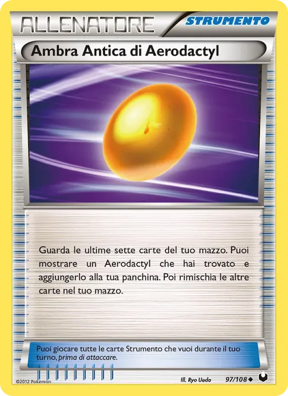 Ambra Antica di Aerodactyl 97 – Esploratori delle Tenebre