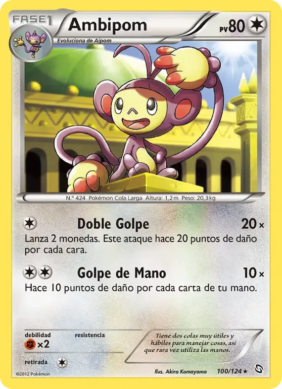 Ambipom 100 – Dragones Majestuosos